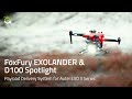 FoxFury EXOLANDER & D100 Spotlight + Payload Delivery System for Autel EVO II Series