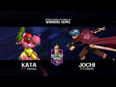 XG: Let's Brawl #5 Melee Singles | Winners Semis | Kata (Samus) vs. Jochi (Marth)