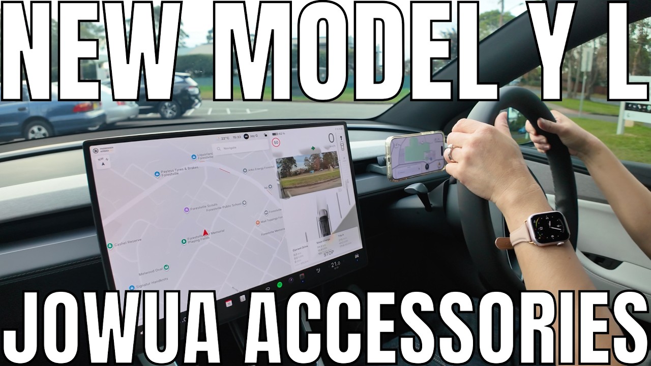 Jowua Accessories for our Tesla Model Y L Full Walkthrough Australia