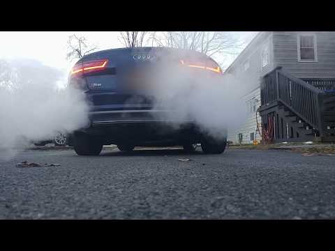 2013 Audi S6 Borla exhaust, cold start.