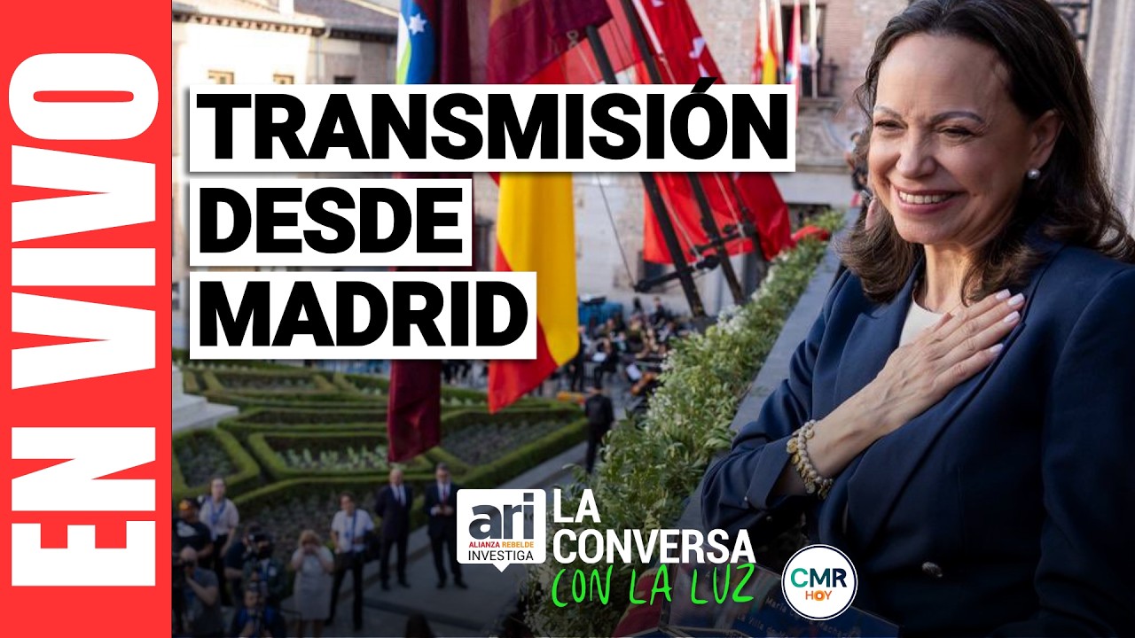 María Corina Machado desde Madrid | #LaConversaARI