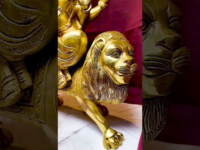 Divine Grace Skandamata Idol Statue in Brass video
