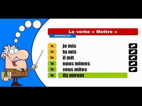 La conjugaison du verbe Mettre # Indicatif Passé simple