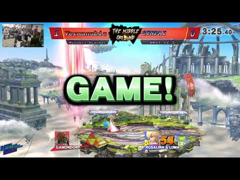 MG 17 - Smash 4 WSF - Vermanubis (Ganondorf) vs. S3NPAI (Rosalina)