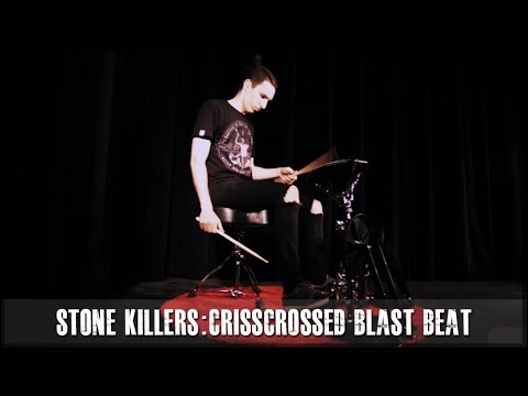 JamesPayneDrums.com - One Foot Blast Beat Stone Killer drum exercise preview