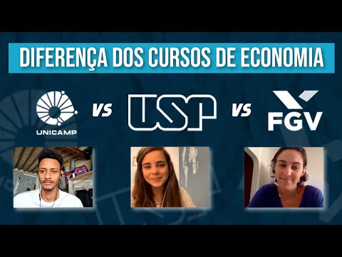 DIFERENÇA DOS CURSOS DE ECONOMIA NA UNICAMP x USP x FGV - PARTE 2
