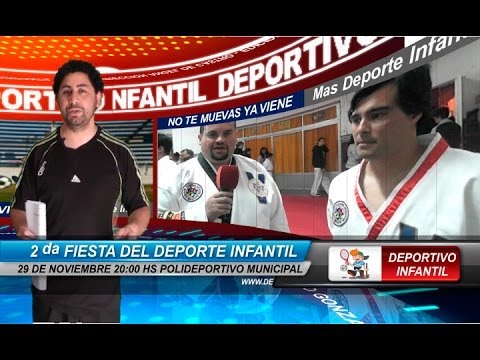 Programa Del Deportivo Infantil Jueves 31 de Octubre 2013