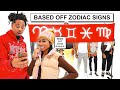 BLIND DATING BASED OFF ZODIAC SIGNS