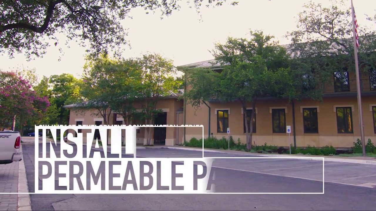 Low Impact Development Construction Series: Installing Permeable Pavement