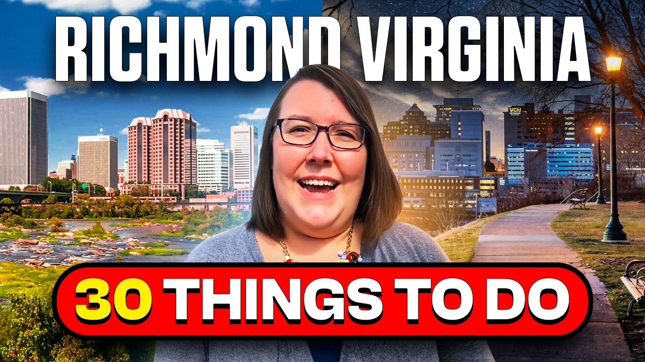 Things To Do In Richmond Virginia! TOP 30 | Living in Richmond VA