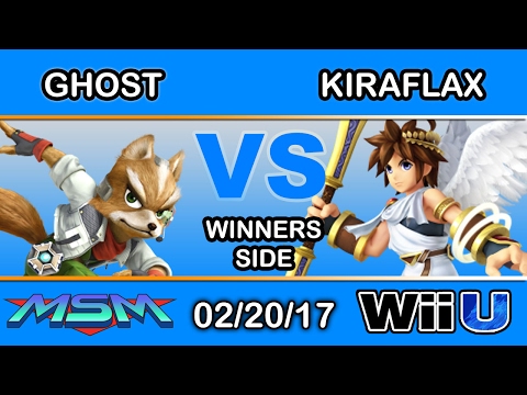 MSM 86 - TES MMG | Ghost (Fox) Vs. KiraFlax (Pit) Winners Side - Smash Wii U