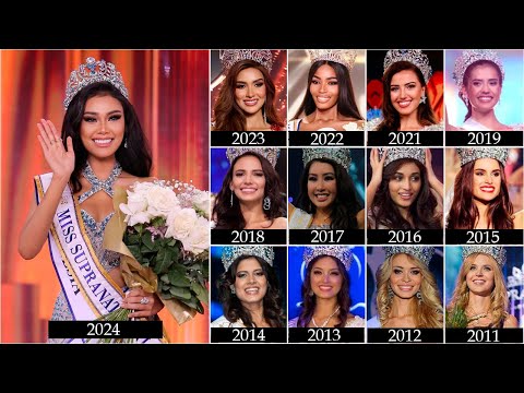 GANADORAS de MISS SUPRANATIONAL desde (2009 - 2024)