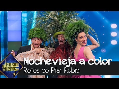 Pilar Rubio sorprende a Enrique San Francisco con una Nochevieja a todo color - El Hormiguero 3.0