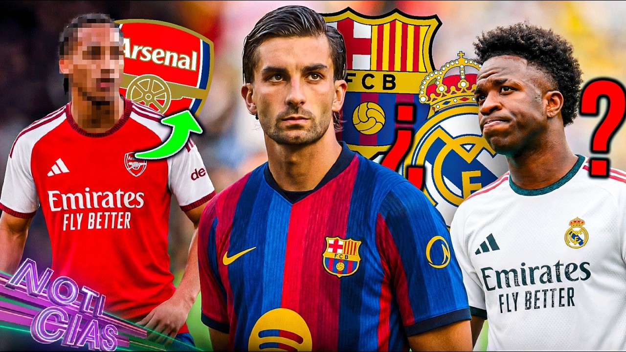 Ferran abre la puerta de salida | ¡Lo último! Vini ¿se queda o se va?| Arsenal apuesta por esta joya