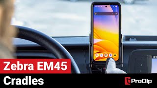 Play product video for USB-C Charging Cradle for Zebra EM45 with Rugged Boot