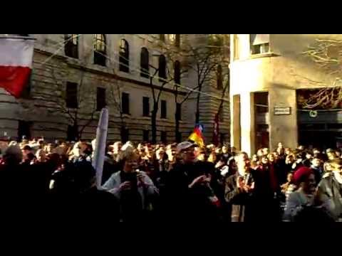 Tak Węgrzy witali Polaków w Budapeszcie