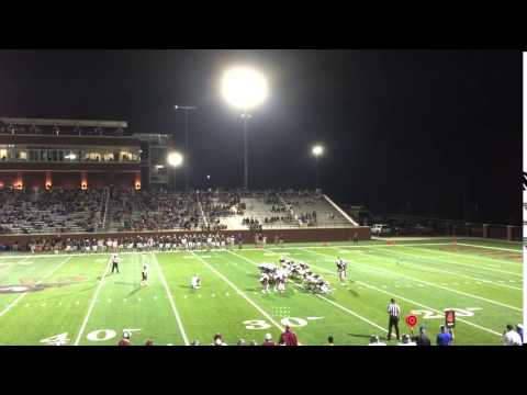 Westside/Lexington.. 15 year old Chance Poore-16 hits a 43 yard field goal.. It had another 10 yards