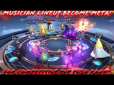 Saint Seiya: Awakening (KOTZ) - Musician + Artemis Meta Lineup! For Competitive PvP (Push Rank)!