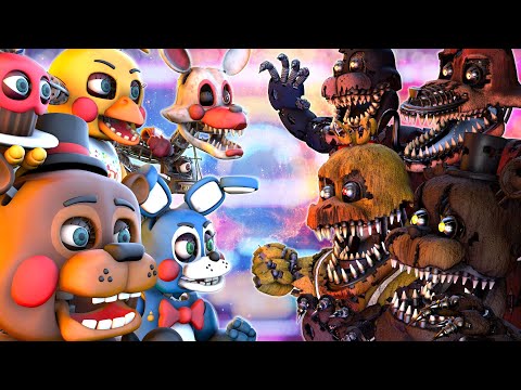 [SFM FNaF] Five Nights at Freddy's Movie 2 vs Nightmare VR