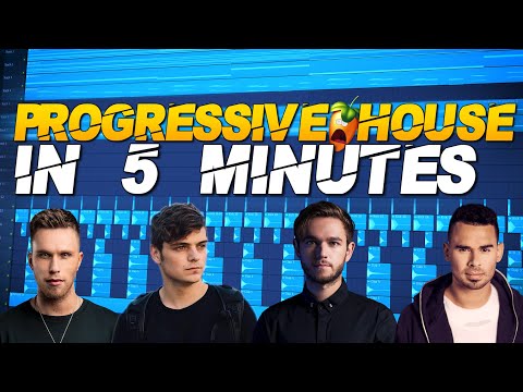 How To Make A Progressive House Track In 5 Minutes!