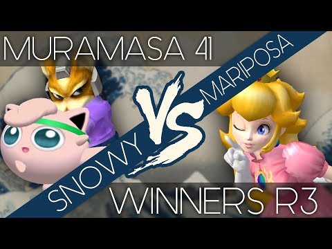 Muramasa 41 - LFG | Snowy (Jigglypuff, Fox) vs Mariposa (Peach) - WR3