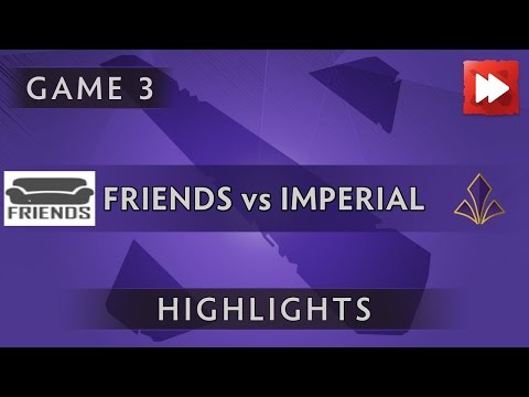 Friends vs The Imperial [Game 3] ProDotA Cup Series by Azubu.tv - Dota Highlights