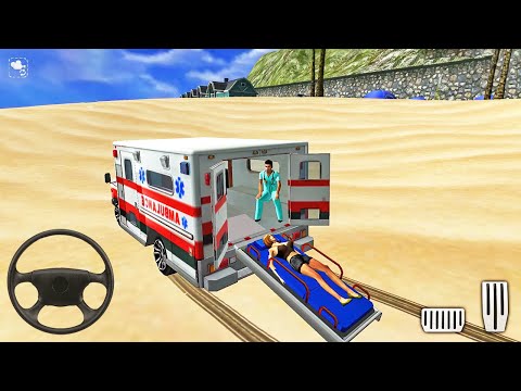Coast Guard Beach Ambulance Rescue Driver 2021 - Android Gameplay #2
