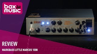 Video thumbnail for Markbass Little Marcus 1000 Review | Bax Music by Bax-shop | Bax Music Goes