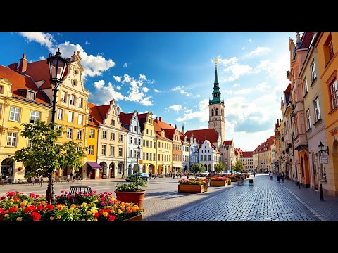 Olomouc, Czech Republic 🇨🇿 | Stunning Walking Tour through Historic Streets