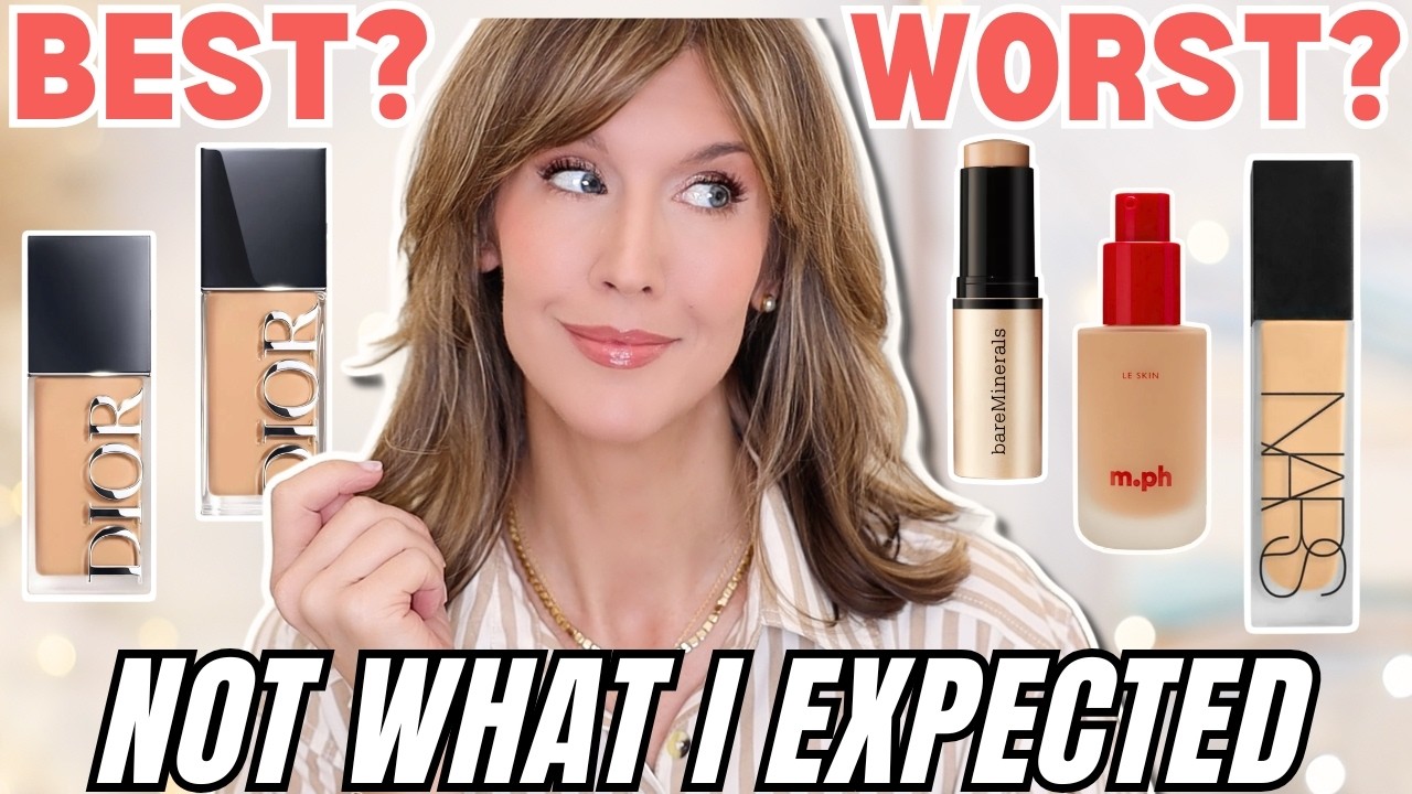 5 Best & Worst NEW Foundations for Mature Skin | 2026 Roundup