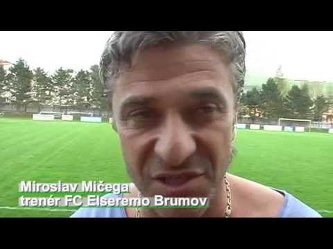 Fotbalové utkání FC Elseremo Brumov - Havířov 1:0