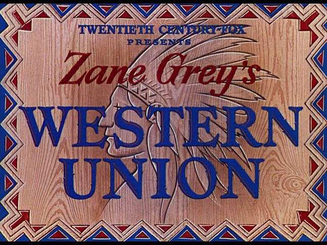 Western Union (1941) - Opening Scene