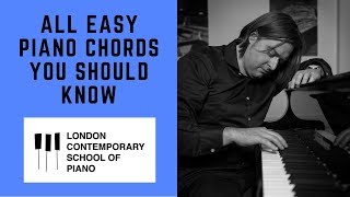 All 7 Easy Piano Chords You Should Know