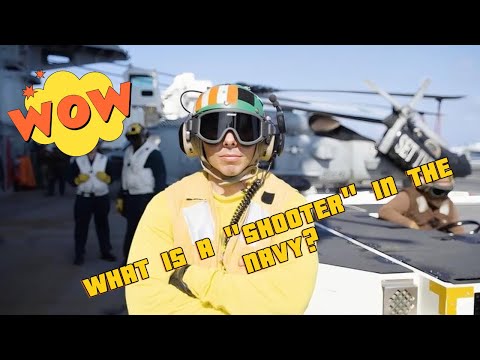 What Is A Navy "Shooter?"