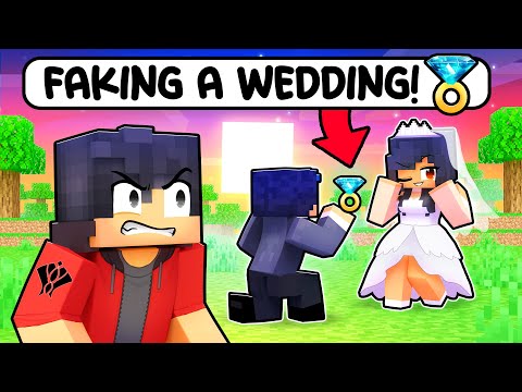 I faked my REAL WEDDING in Minecraft!