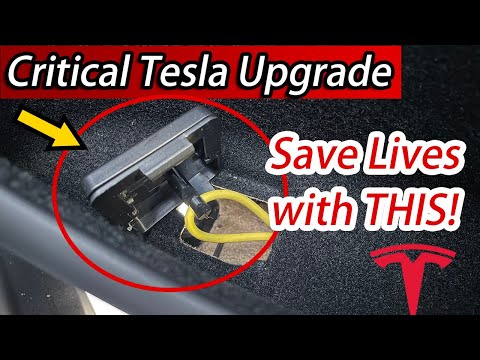 Tesla Model 3 Highland Rear Door Emergency Release Switches