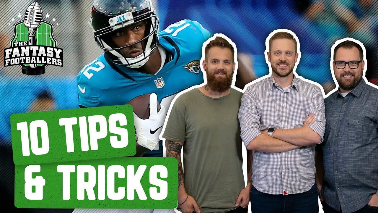 10 Tips & Tricks to Win Your Fantasy Football League