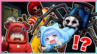 夜のマクドナルドでトーマスに出会ってしまうロブロックス・・・😱【 ロブロックス/ Roblox】【 異変を引き起こす 】