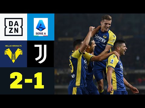 Simeone doppelt - Dybala verzweifelt: Hellas Verona - Juventus 2:1 | Serie A | DAZN Highlights