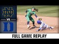 Notre Dame Vs Duke Full Game Replay 2023 ACC Softball