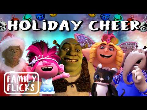 Animated Holiday Cheer! The Best Festive Movie Moments | Family Flicks