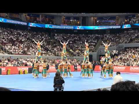ADAMSON PEP SQUAD  #uaapseason88 #cheerdancecompetition #2025 #moaarena 