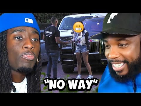 CashNasty Reacts To Will She Cheat For A Rolls Royce? | Kai Cenat & UDY Loyalty Test