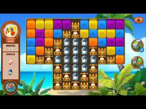 Lost Island Blast Adventure Level 1855 NO BOOSTERS - A S GAMING ✔️