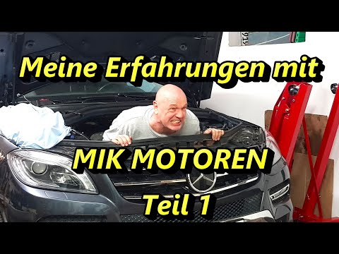 Erfahrungsbericht mit MIK Motoren - Mercedes ML 350 OM642 Instandsetzung Teil 1