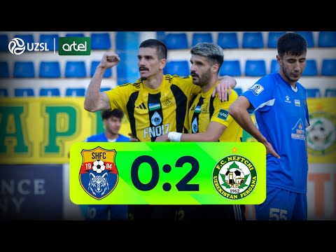 Superliga 26-tur. Sho‘rtan - Neftchi bahsida kiritilgan gollar va xavfli vaziyatlar (Highlights)