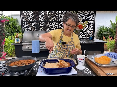 Easy Burrito Casserole // One pot Dish // Step by Step ❤️