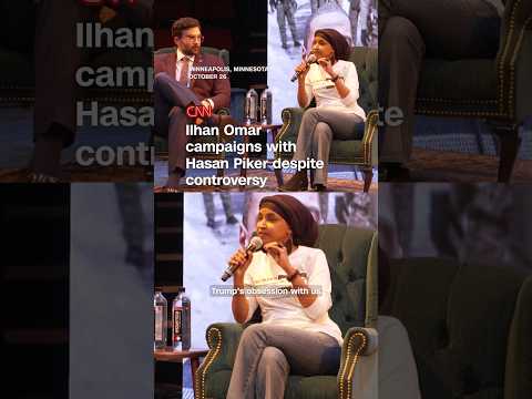 Ilhan Omar campaigns with Hasan Piker despite controversy