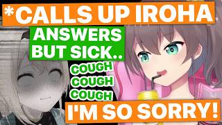 Matsuri Instantly Regrets Calling Iroha Who's Sick (Natsuiro Matsuri / Hololive) [Eng Subs]