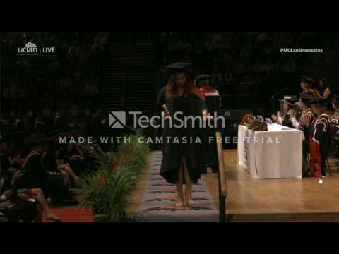 Chloe Pool Uclan Graduation 2017
